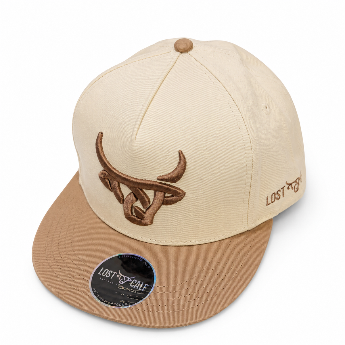 Gorra Lost calf Cream