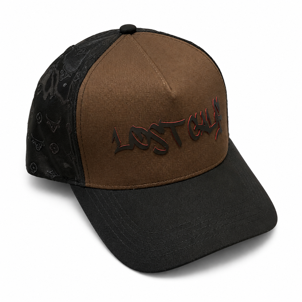 Gorra Lost Calf Urban Brown