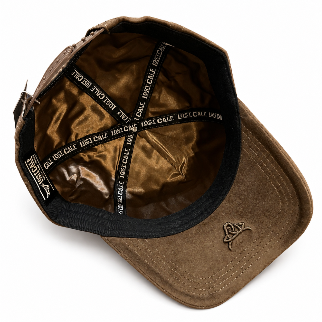 Gorra Lost Calf Crystal brown