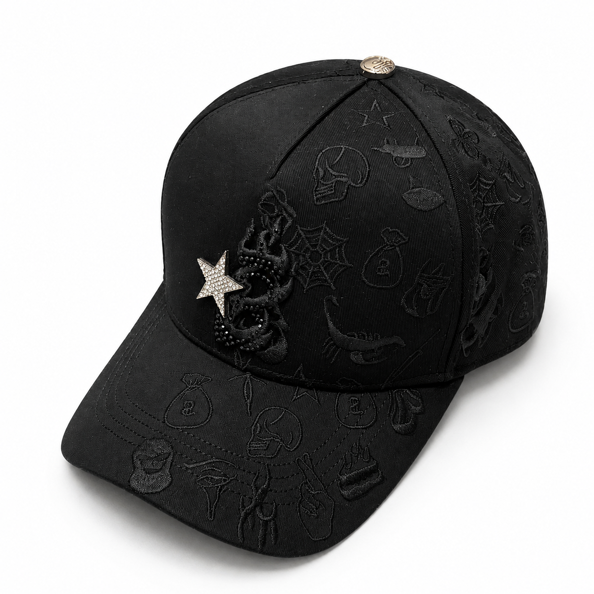 Gorra Urbana Bélica Black Stars