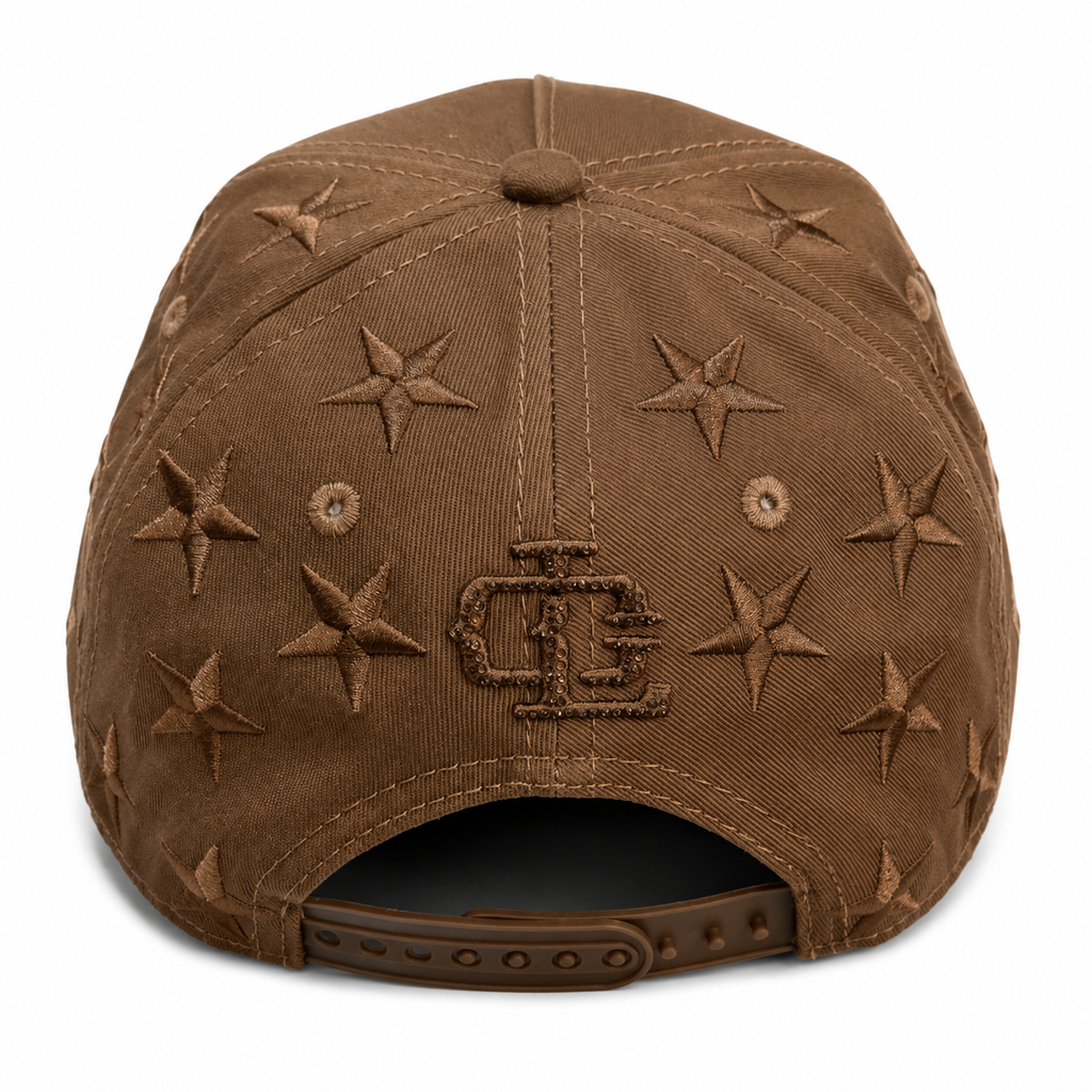 Gorra Lost Calf Crystal brown