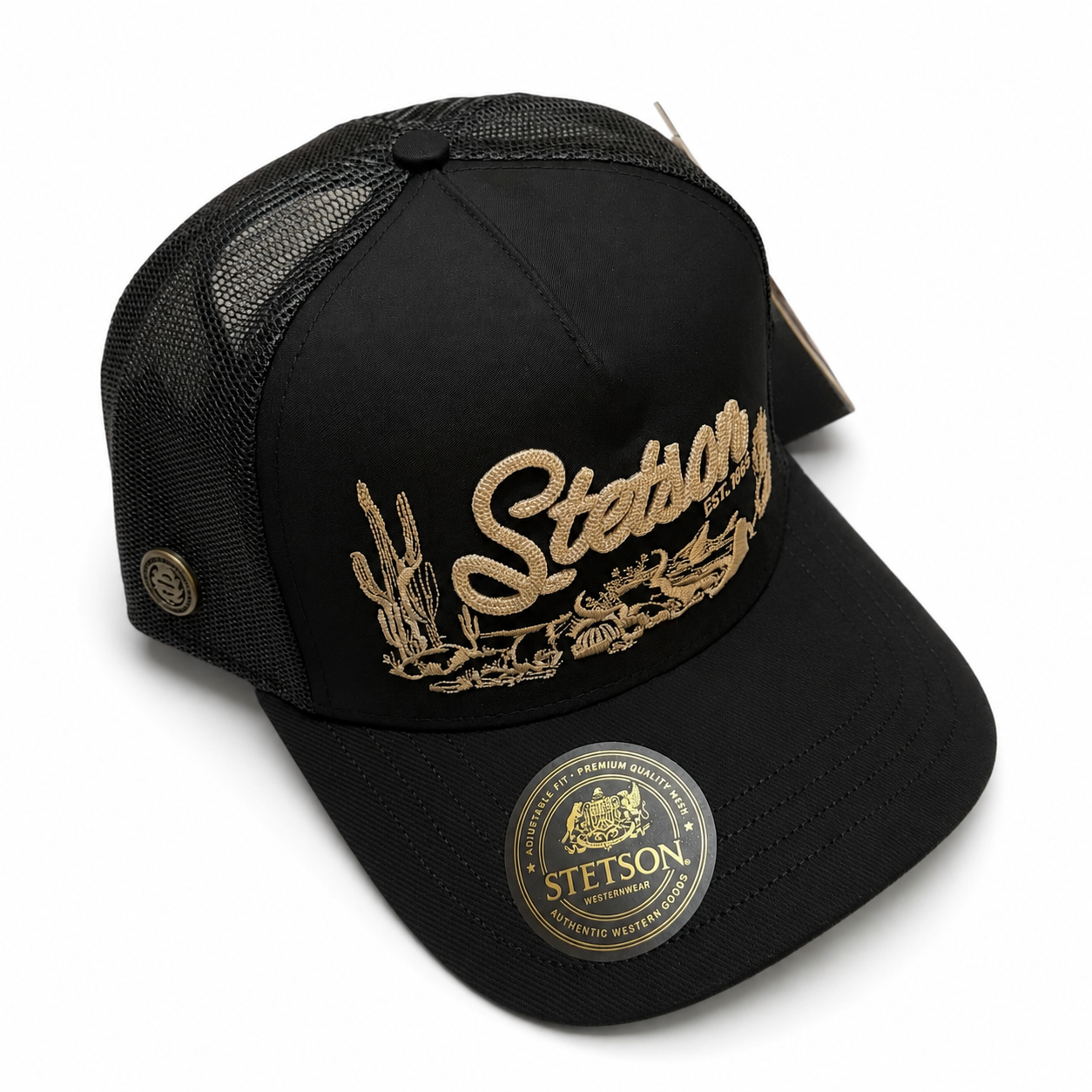 Gorra Ranch Corral Stetson artblack