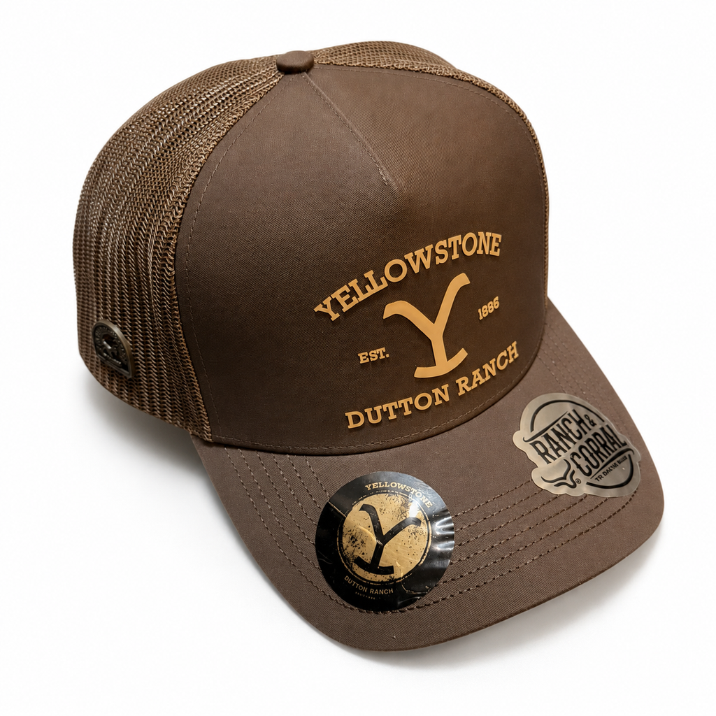 Gorra Ranch Corral Yellowstone Brown