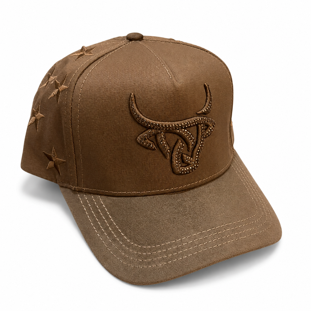 Gorra Lost Calf Crystal brown