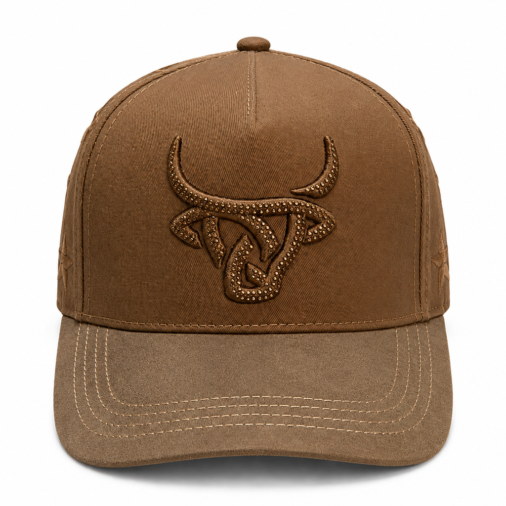 Gorra Lost Calf Crystal brown