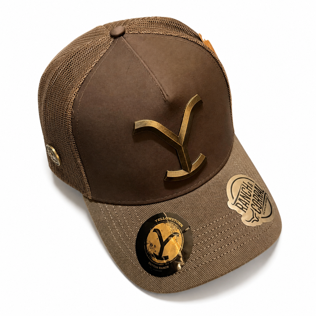Gorra Yellowstone coffee