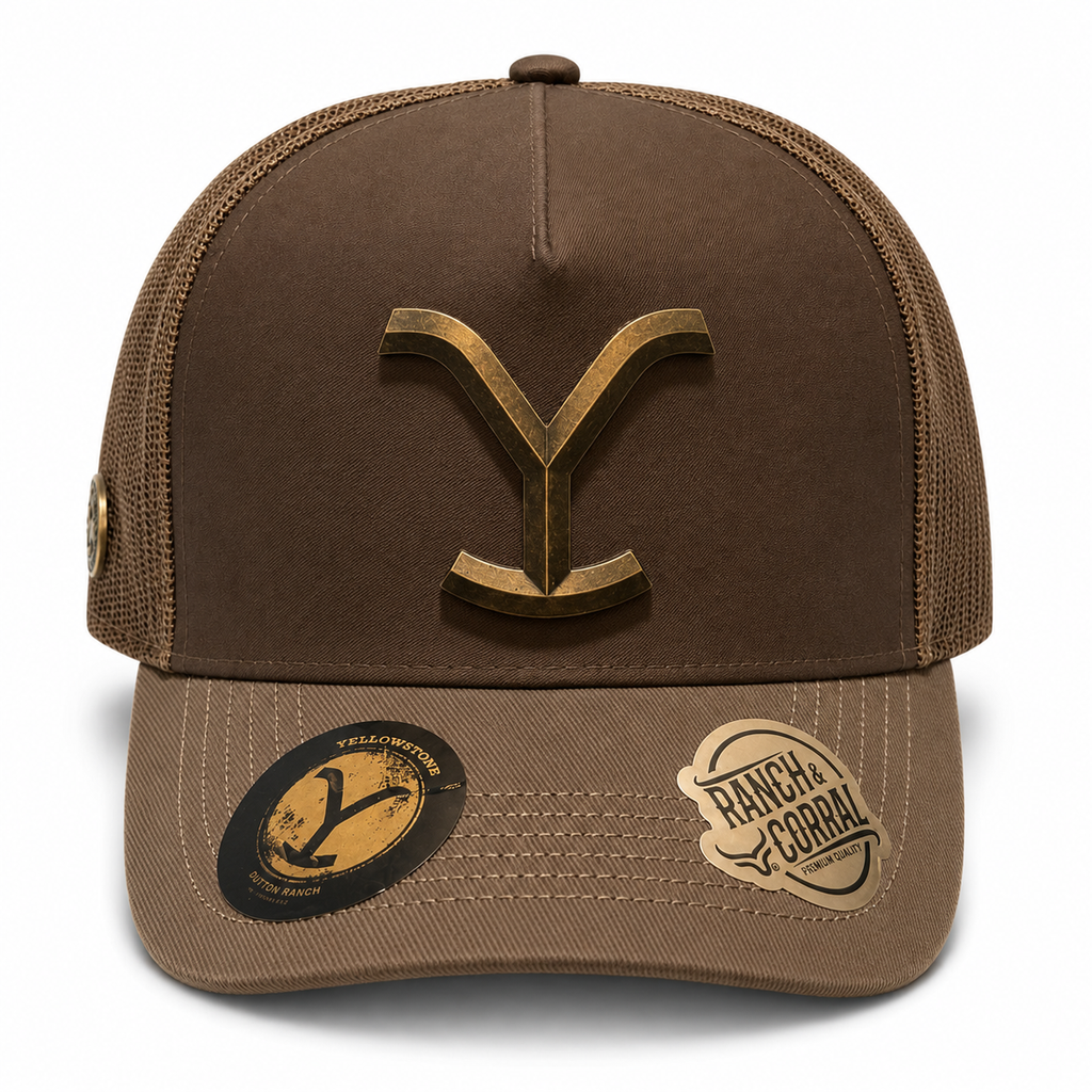 Gorra Yellowstone coffee