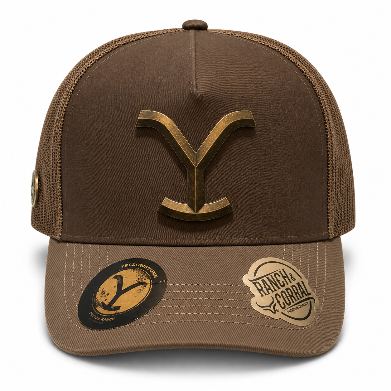 Gorra Yellowstone coffee