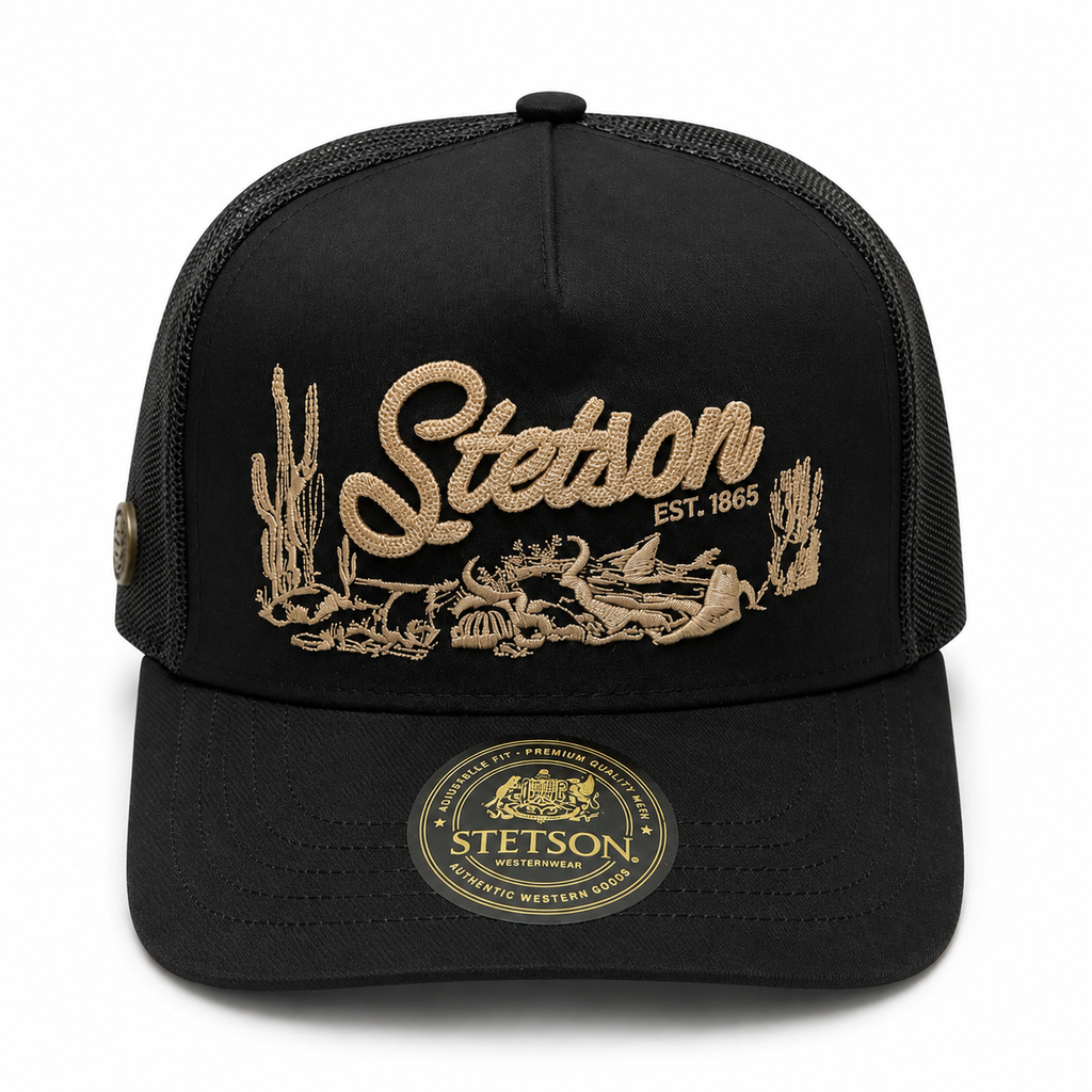 Gorra Ranch Corral Stetson artblack