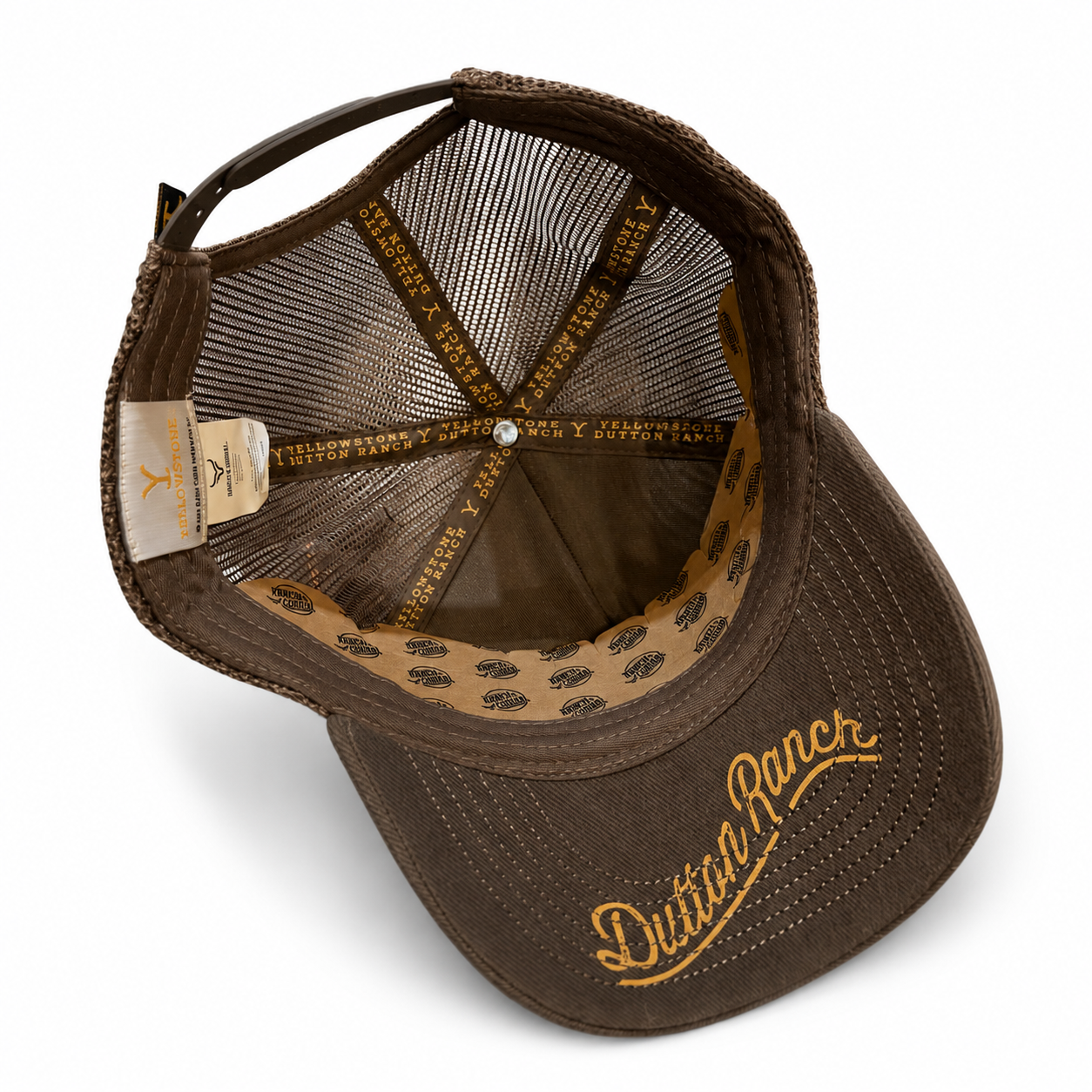 Gorra Yellowstone coffee