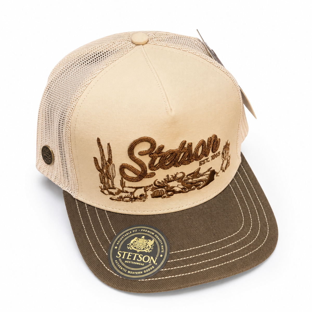 Gorra Stetson White