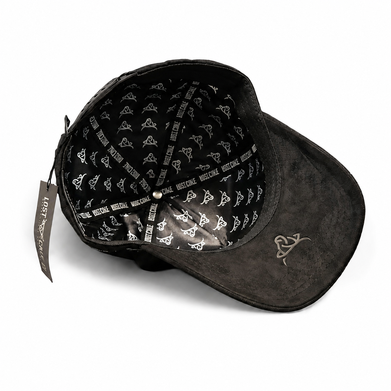 Gorra Lost Calf Crystal Black